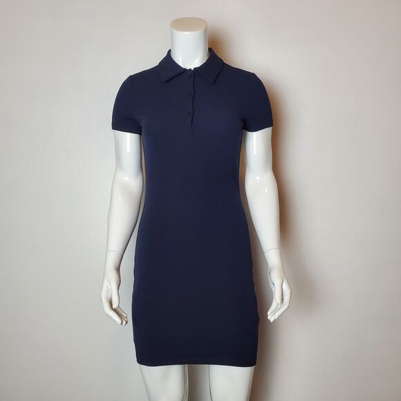 H&M Navy Blue Mini Tennis Dress - Picture 4 of 9